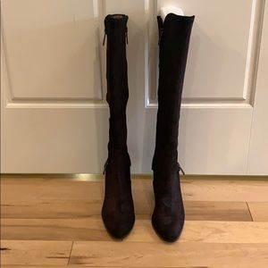 Donald Pliner Sandora Bronze Sparkle Riding Boots